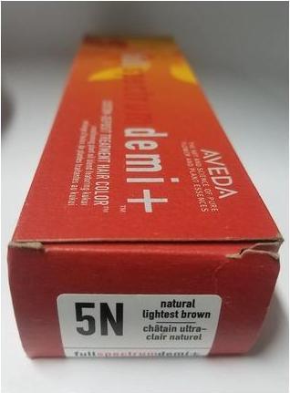 Actual product image Aveda Full Spectrum Demi ™ 5Natural 80g (5N Lightest Brown)