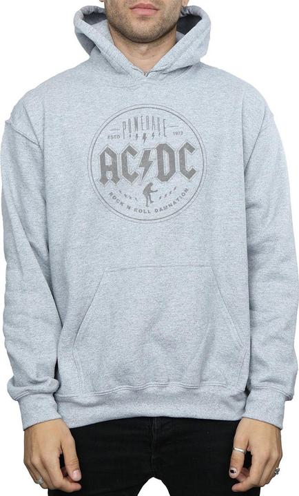 Image du produit AC/DC - Sweat à capuche ROCK N ROLL DAMNATION BLACK - Homme (XL)