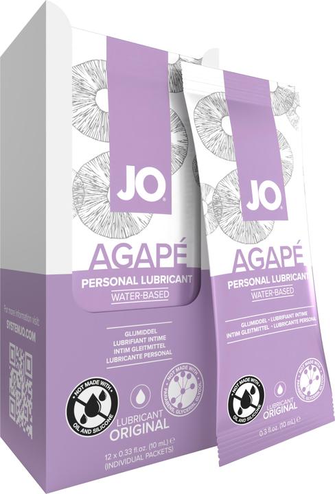 Produktbild System JO Foil Pack Display Box Agape (10 ml)