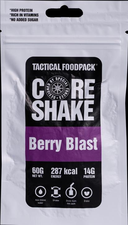 Actual product image Tactical Foodpack Core Shake Berry Blast (60 g)