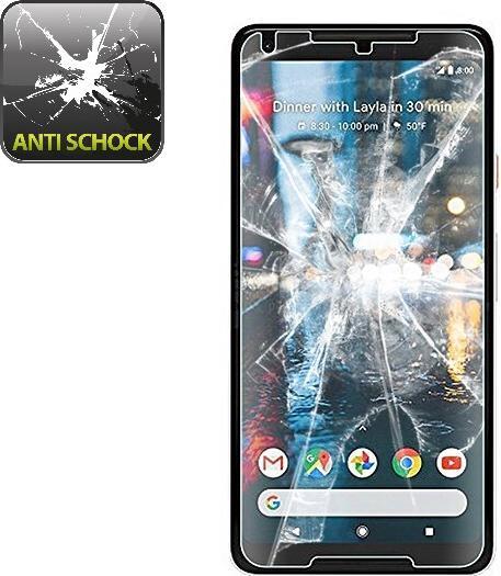 Produktbild Protectorking 2x Panzerfolie Anti-Shock HD Klar (2 Stück, Google Pixel 2)