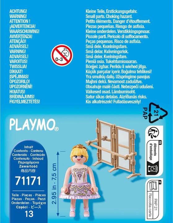 Image du produit Playmobil Ballerine (71171, Playmobil Special Plus)