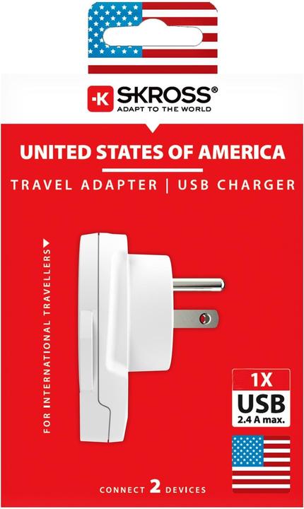 Image du produit Skross World to USA avec USB
