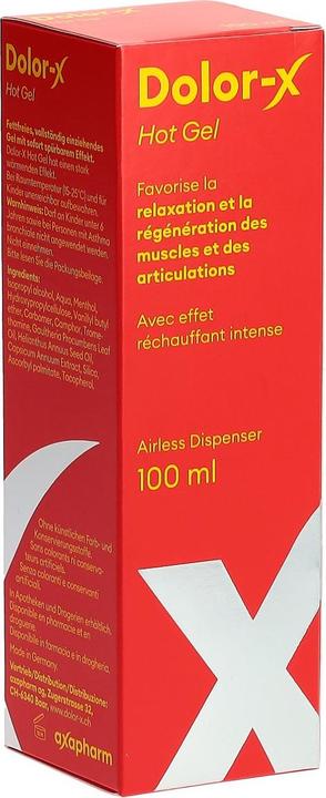 Actual product image Dolor-X hot gel (1 x, 100 ml, 156 g)
