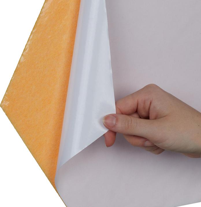 Actual product image Relaxdays 6x felt pinboard (Bulletin board, 30 x 1 x 26 cm)