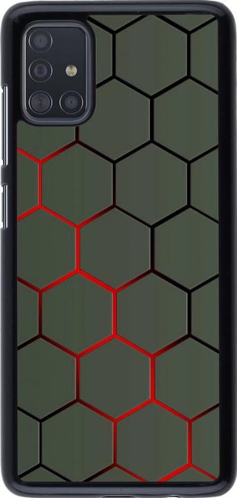 Actual product image PhoneLook Cover Geometric Line red (Samsung Galaxy A51)