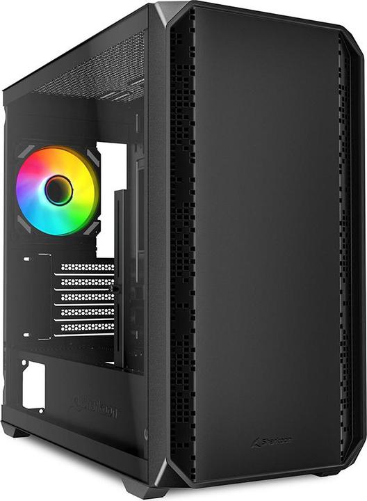 Sharkoon MK2 RGB Black mATX (black) (Mini-ITX, mATX)
