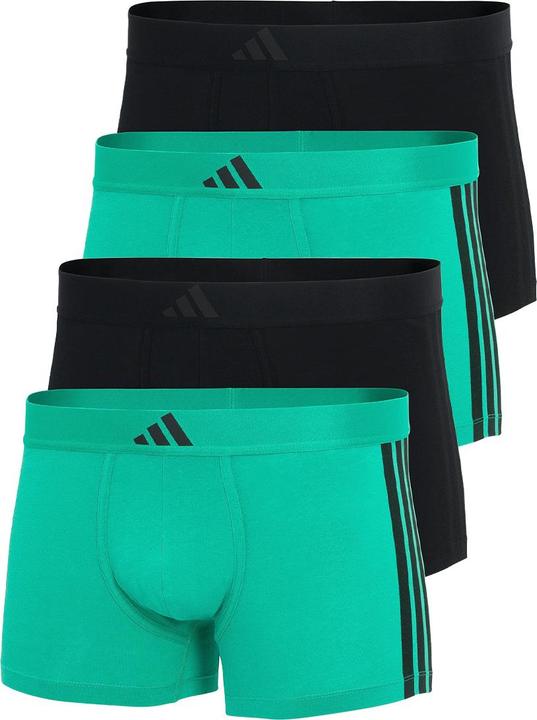 Produktbild adidas 4er Pack Active Flex Cotton 3 Stripes Retro Short / Pant (L, 4er Pack)