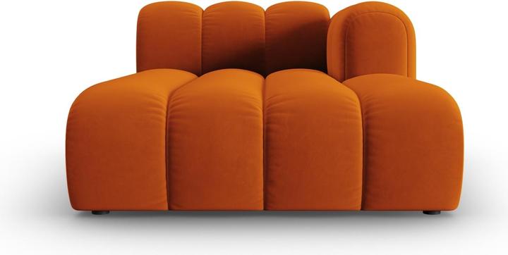 Actual product image Micadoni Velvet Chaise Longue Right, "Lupine", 2 Seats, 117x177x70Made in Europe (Chaise longue)