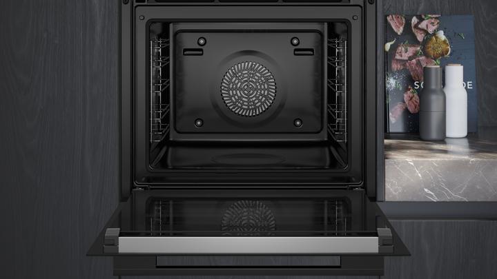 Image du produit Siemens iQ700, Four encastrable, 60 x 60 cm, noir, inox, HB778G3B1