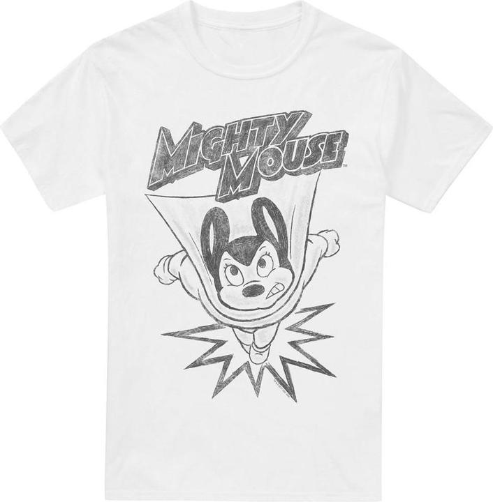 Actual product image Fruit of the Loom Mens Bursting Out T-Shirt (M)