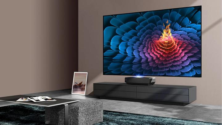 Produktbild Hisense 100L5F-D12 inklusive Leinwand (4K, 2700 lm)