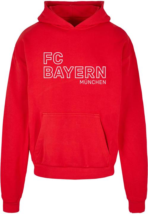 FC Bayern München Logo Vertical Ultra Heavy Hoody - 115263