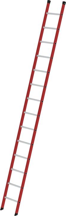 Productafbeelding Munk Enkele ladder GFK/aluminium zonder dwarsbalk 14 sporten (Enkele ladder, 415 cm)