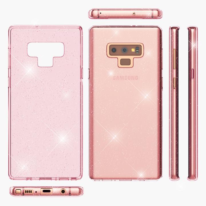 Produktbild Nalia Glitter Handyhülle (Samsung Galaxy Note 9)