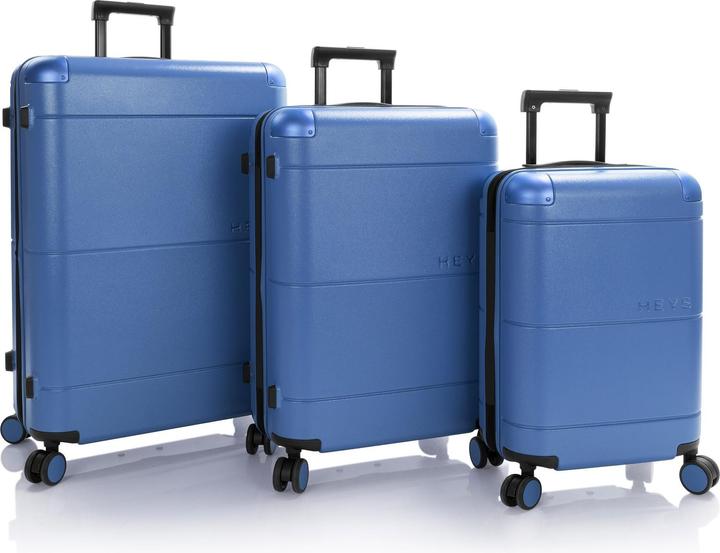 Immagine prodotto Heys Set di valigie Zen a 4 ruote 3 pezzi con piega elastica (50 l, XL (da 115l))