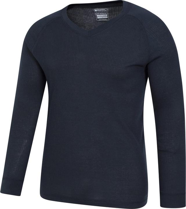 Actual product image Mountain Warehouse Mens Talus V Neck Thermal Top (L)