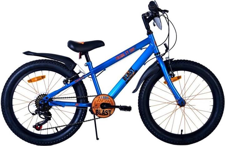 Actual product image Nerf Children's bicycle - Boys - 20 inch - Satin blue - 2 hand brakes (22078 -it) (20")