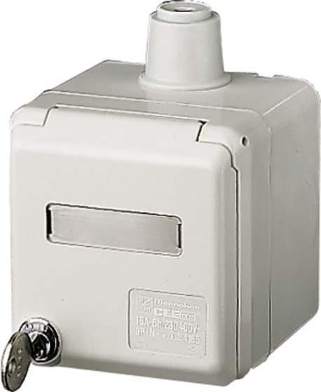 Produktbild Mennekes MEN 4162 Cepex-Steckdose AP IP44 gr 230V 16A 3p