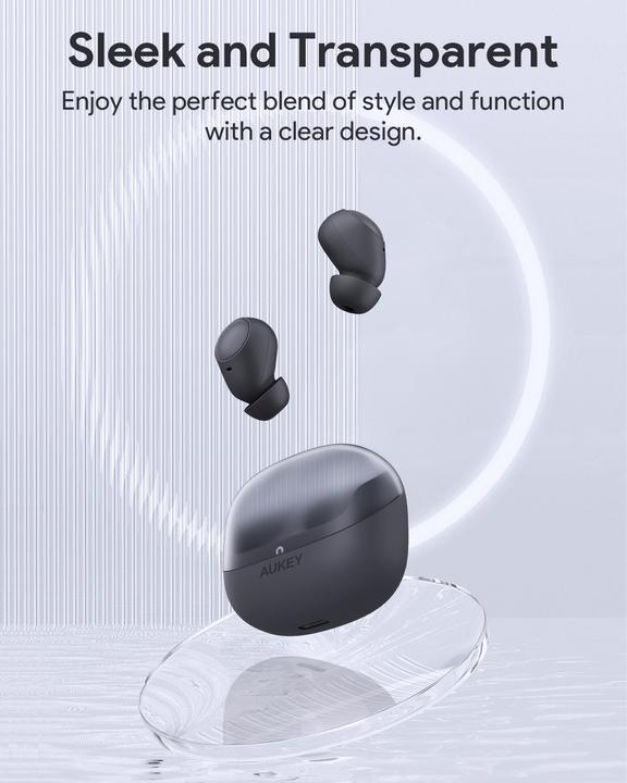 Actual product image Aukey Move VIBE - Earbuds (ANC, 25 h, Wireless)