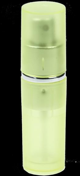 Taschenzerstäuber, Kunststoff grün mit Glasbehälter, 8 ml Höhe: 9 cm (8 ml)