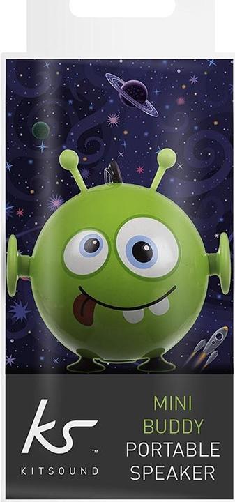 Immagine prodotto KitSound Mini Buddy Speaker Alien (8 h, Batteria ricaricabile)