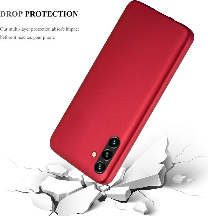 Actual product image Cadorabo TPU Matt Metallic Sleeve (Samsung Galaxy A13 5G)