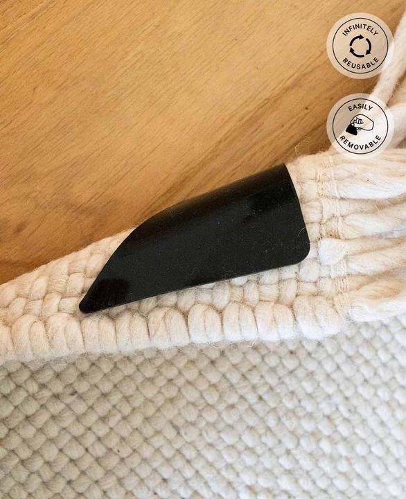 Actual product image Esmée Anti-slip pads for carpet, 8 pieces (10 x 14 cm)