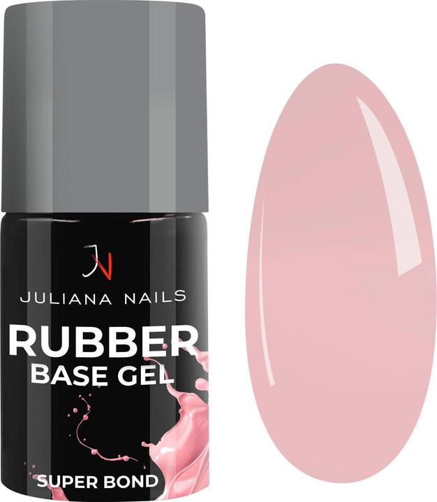 Juliana Nails Gel Lack - Rubber Base Gel - Rose (Rose, UV-Gel Lack)
