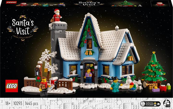Actual product image LEGO Visit of Santa Claus (10293, LEGO Creator Expert, LEGO Rare Sets)