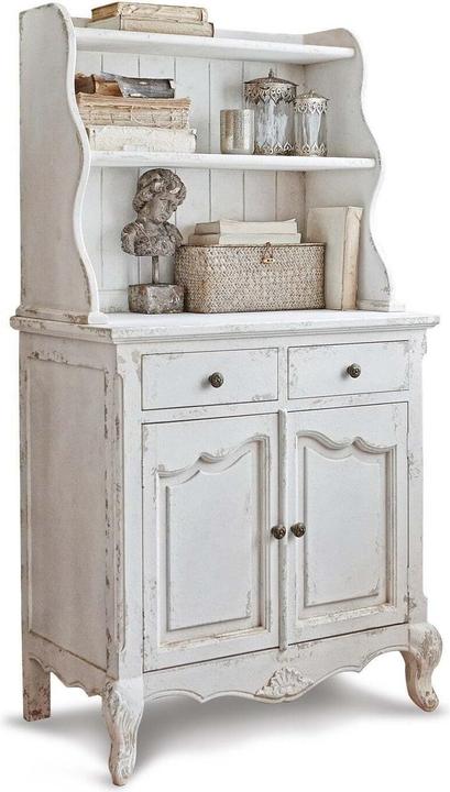 Immagine prodotto Loberon Buffet Jarrettsville bianco antico (75 x 43 x 141 cm)