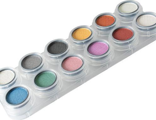 Actual product image Grimas Eyeshadow Palette P1 Pearl (Palette 12 P1 Pearl)