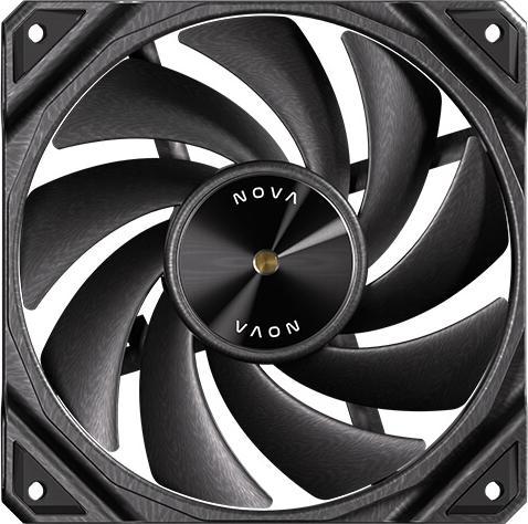 Produktbild Antec The Nova 120 is a set of 3 high power fans with a simple look that supports up to 3200 rpm (120 mm, 3 x)
