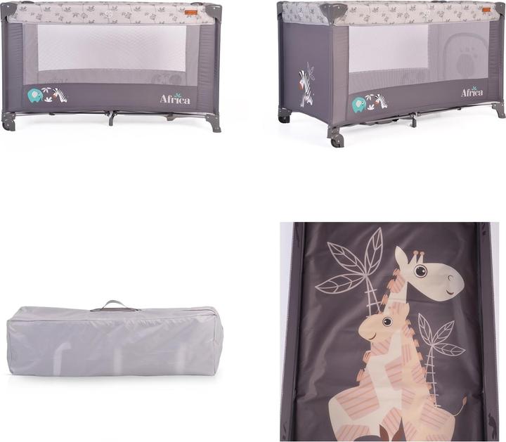 Actual product image Cangaroo Travel cot Africa