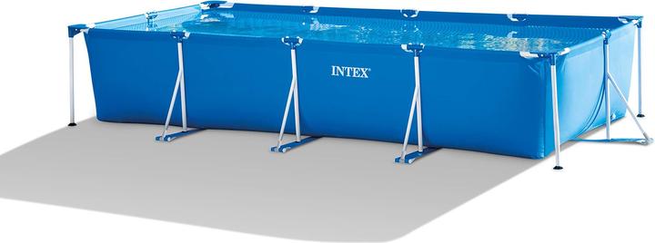 Intex 4.5M X 2.2M X 0.84M RECTANGULAR FRAME POOL SET (450 x 220 x 84 cm)
