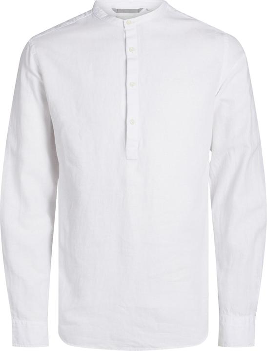 Produktbild Jack & Jones Jprccmaze Linen Half Placket Shirt L/S (S)