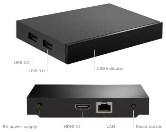 Produktbild infomir MAG 540W3 (4 GB, Linux)