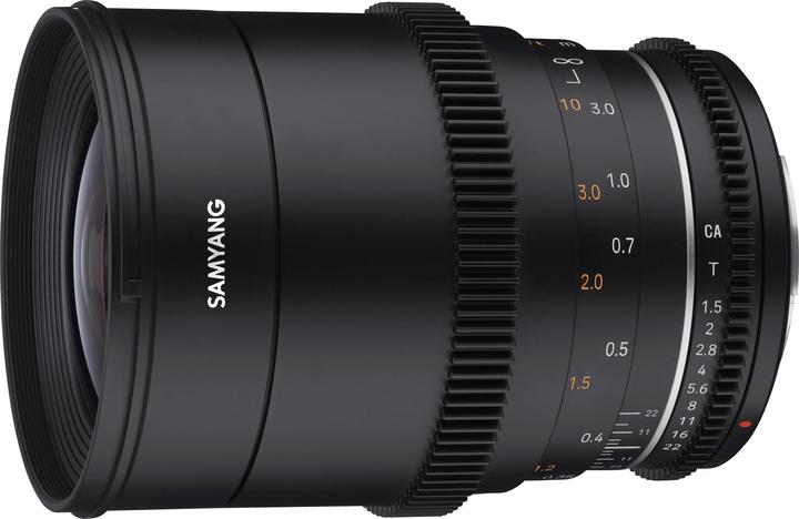 Image du produit Samyang 35mm T1.5 MK2 Nikon F (Nikon F, APS-C / DX, Plein format)