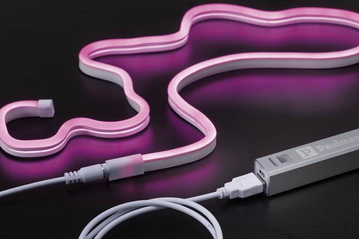 Actual product image Paulmann Neon Colorflex USB Stripe (Blue, 100 cm, Indoor)