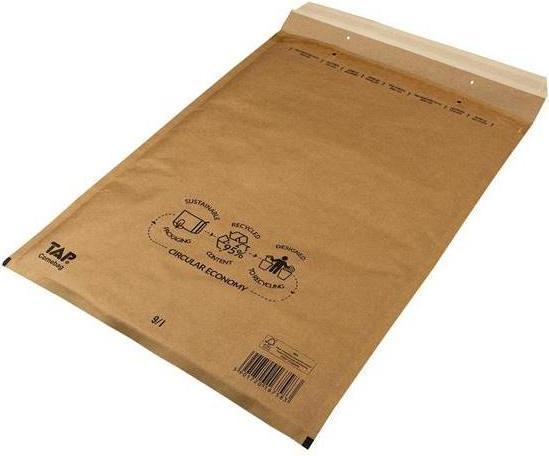 Immagine prodotto Transpak Busta a bolle d'aria dimensioni interne 300x445mm chiusura SK marrone LxLmm (100 x)