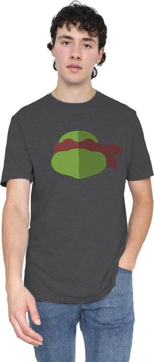 Actual product image Teenage Mutant NT Unisex Adult Raphael Face T-Shirt (XXL)