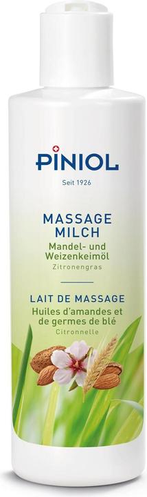 Produktbild Piniol Massagemilch Zitronengras ohne Paraffin (250 ml)