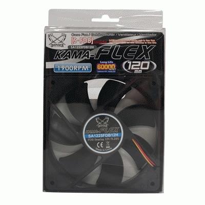 Produktbild Scythe Kama Flex 1500rpm Black (120 mm)
