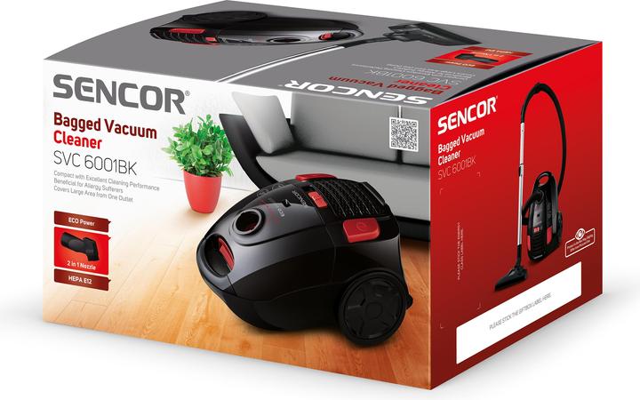 Actual product image Sencor SVC 6001BK
