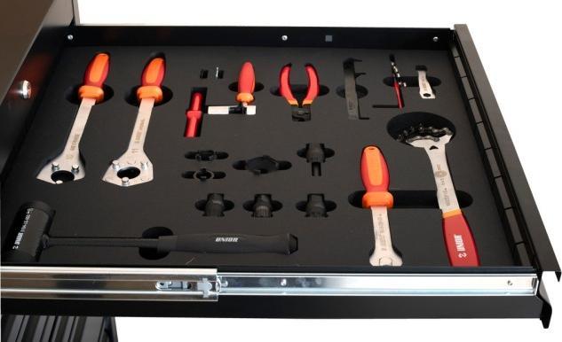Actual product image Unior SET5-2600AC Werkzeugset, SOS-Modul breit, 562x570x30