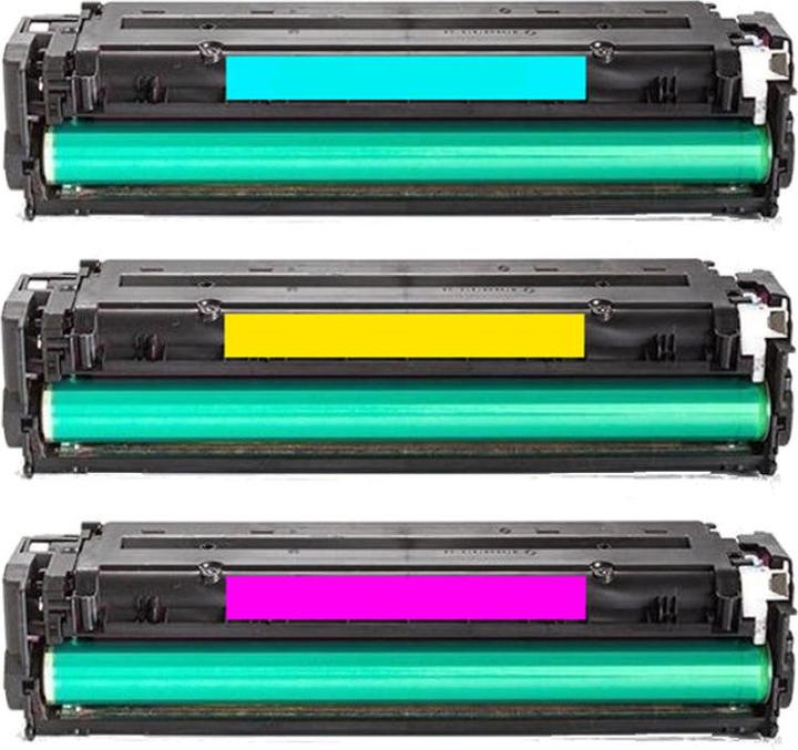 Actual product image Hermex Compatible CP1525nw printer cartridges (M, C, Y)