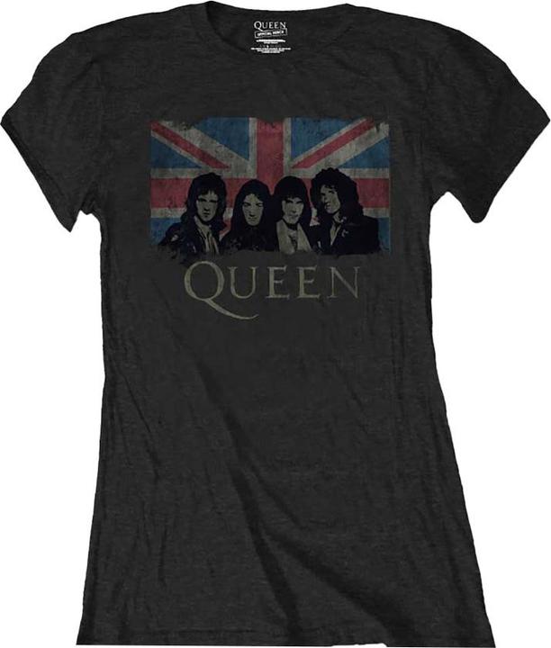 Actual product image Queen Womens/Ladies Union Jack T-Shirt (S)