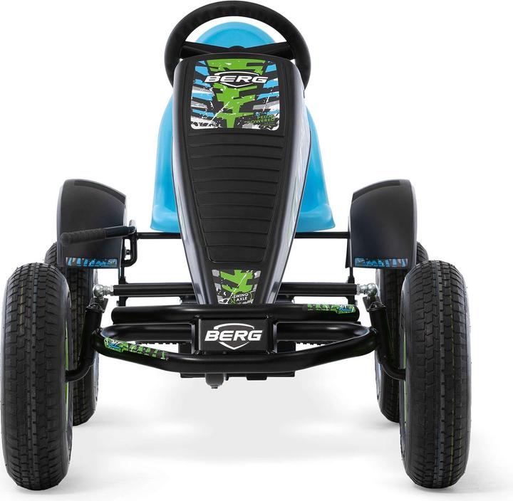 Actual product image BERG Electric Skelter X-ite E-BFR - Blauw/Groen - Vanaf 6 jaar