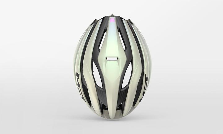 Produktbild MET Helm Trenta 3K Carbon Mips, Vanilla Ice Gold, Matt, M (56 - 58 cm)