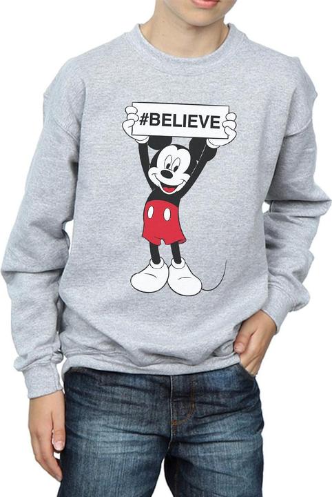 Actual product image Disney Boys Mickey MouseBelieve Sweatshirt (152, 158)